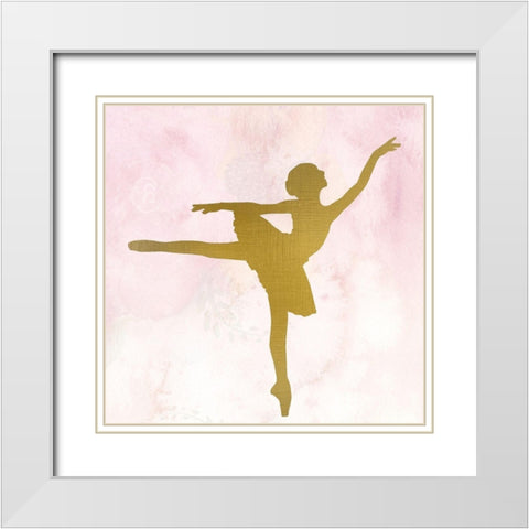 Be You 2 White Modern Wood Framed Art Print with Double Matting by Kimberly, Allen