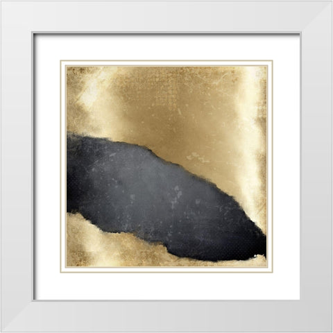 Golden Light of Day White Modern Wood Framed Art Print with Double Matting by Kimberly, Allen