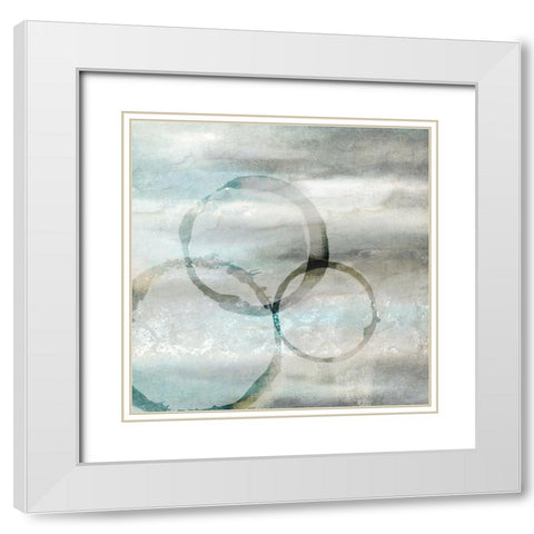 Rotate White Modern Wood Framed Art Print with Double Matting by Kimberly, Allen