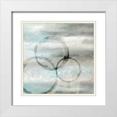 Rotate White Modern Wood Framed Art Print with Double Matting by Kimberly, Allen