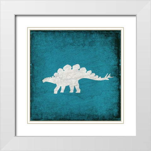 Rawr Roar 4 White Modern Wood Framed Art Print with Double Matting by Kimberly, Allen