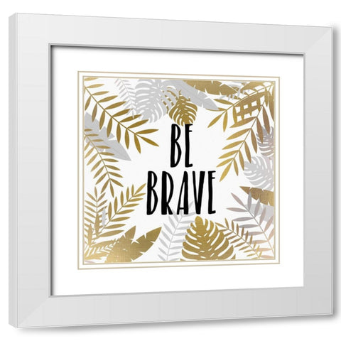 Stay Wild 3 White Modern Wood Framed Art Print with Double Matting by Kimberly, Allen