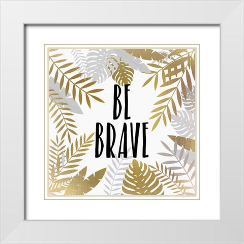 Stay Wild 3 White Modern Wood Framed Art Print with Double Matting by Kimberly, Allen