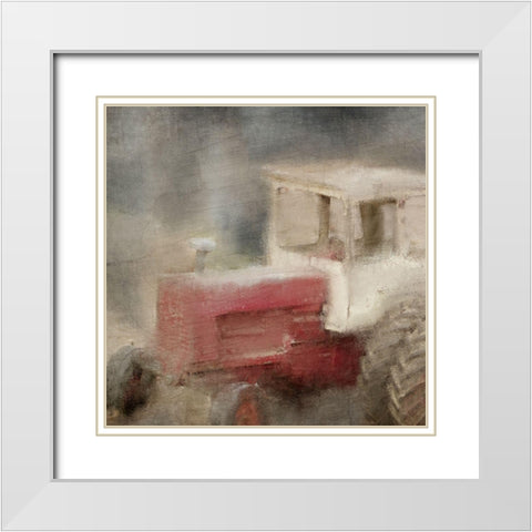 Forgotten 2 White Modern Wood Framed Art Print with Double Matting by Allen, Kimberly