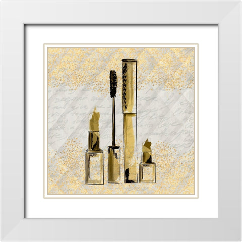 Your Look 2 White Modern Wood Framed Art Print with Double Matting by Kimberly, Allen