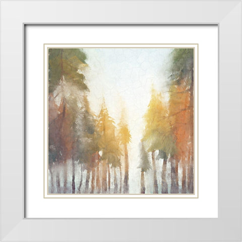 Seamless White Modern Wood Framed Art Print with Double Matting by Kimberly, Allen