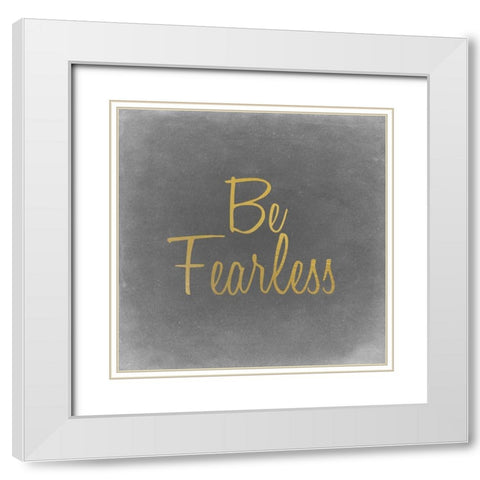 Life 4 White Modern Wood Framed Art Print with Double Matting by Kimberly, Allen