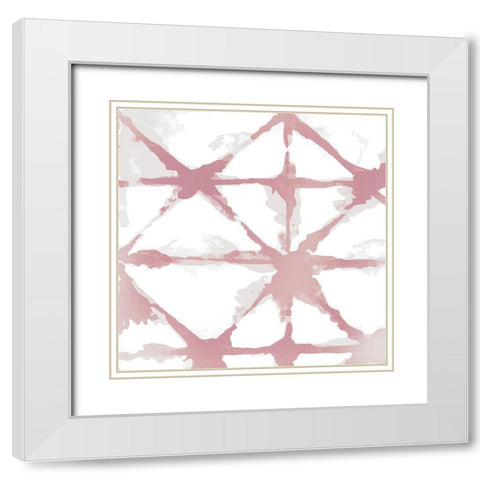 In the Blush 2 White Modern Wood Framed Art Print with Double Matting by Kimberly, Allen