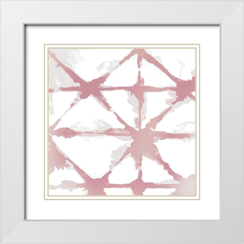 In the Blush 2 White Modern Wood Framed Art Print with Double Matting by Kimberly, Allen