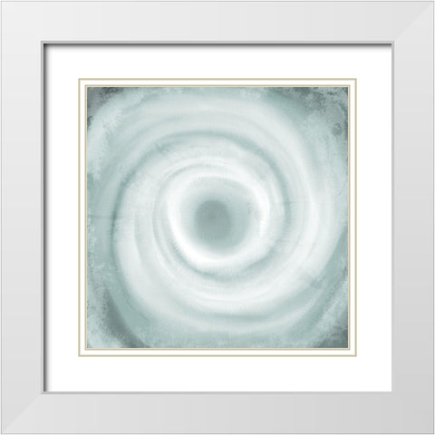 In the Eye White Modern Wood Framed Art Print with Double Matting by Allen, Kimberly