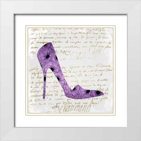 My Dreams 1 White Modern Wood Framed Art Print with Double Matting by Kimberly, Allen