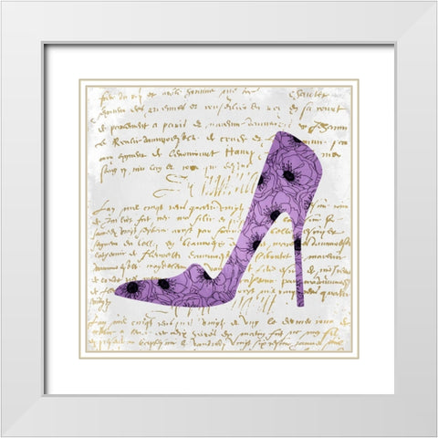 My Dreams 2 White Modern Wood Framed Art Print with Double Matting by Kimberly, Allen