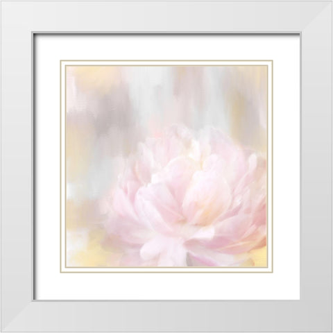 Hidden Bloom White Modern Wood Framed Art Print with Double Matting by Kimberly, Allen