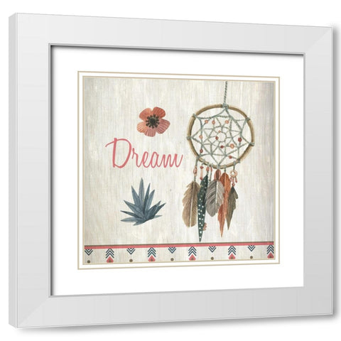 Wild Dream Free 2 White Modern Wood Framed Art Print with Double Matting by Kimberly, Allen