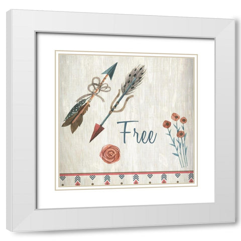 Wild Dream Free 3 White Modern Wood Framed Art Print with Double Matting by Kimberly, Allen