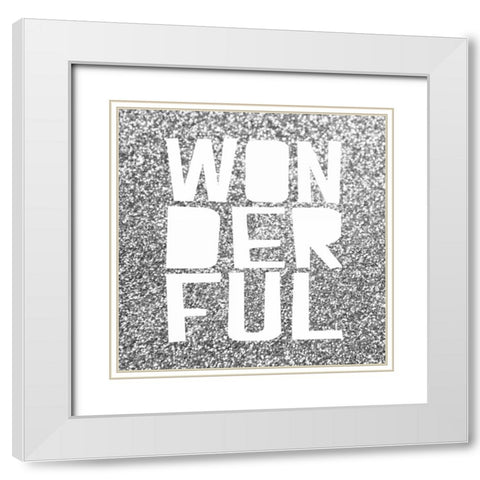Wonderful White Modern Wood Framed Art Print with Double Matting by Louise, Gigi