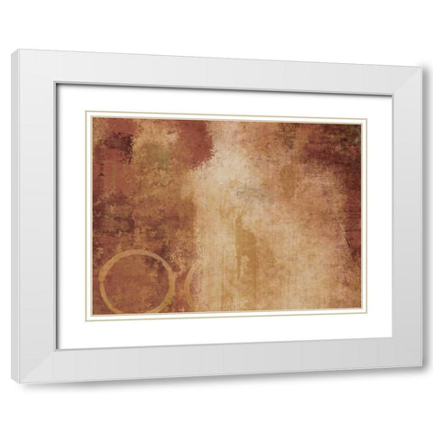 Organic White Modern Wood Framed Art Print with Double Matting by Emery, Kristin