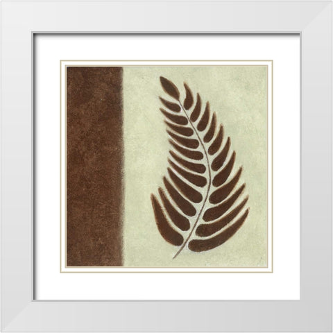 Nature 1 White Modern Wood Framed Art Print with Double Matting by Emery, Kristin