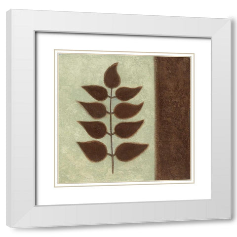 Nature 2 White Modern Wood Framed Art Print with Double Matting by Emery, Kristin