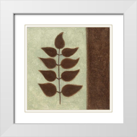 Nature 2 White Modern Wood Framed Art Print with Double Matting by Emery, Kristin