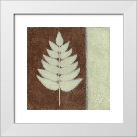 Nature 3 White Modern Wood Framed Art Print with Double Matting by Emery, Kristin