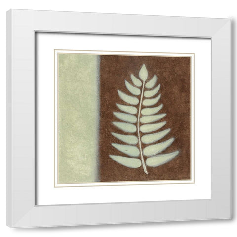 Nature 4 White Modern Wood Framed Art Print with Double Matting by Emery, Kristin