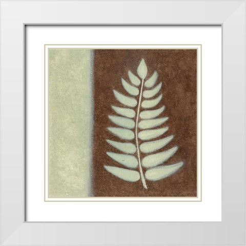 Nature 4 White Modern Wood Framed Art Print with Double Matting by Emery, Kristin