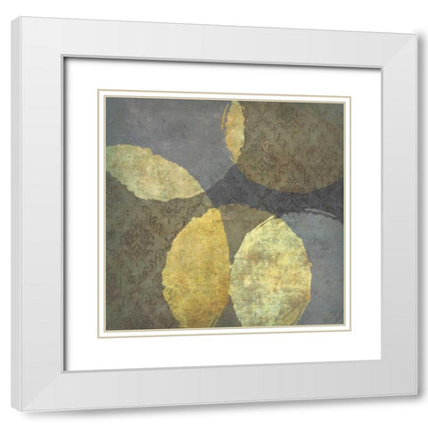 Sarina I White Modern Wood Framed Art Print with Double Matting by Emery, Kristin