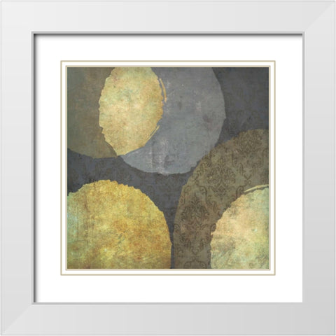 Sarina II White Modern Wood Framed Art Print with Double Matting by Emery, Kristin