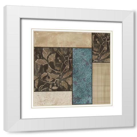 Tribute to Carol I White Modern Wood Framed Art Print with Double Matting by Emery, Kristin