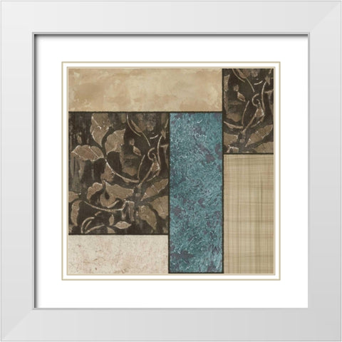 Tribute to Carol I White Modern Wood Framed Art Print with Double Matting by Emery, Kristin
