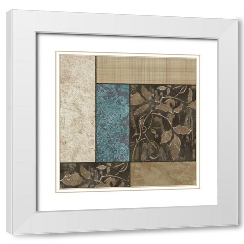Tribute to Carol II White Modern Wood Framed Art Print with Double Matting by Emery, Kristin