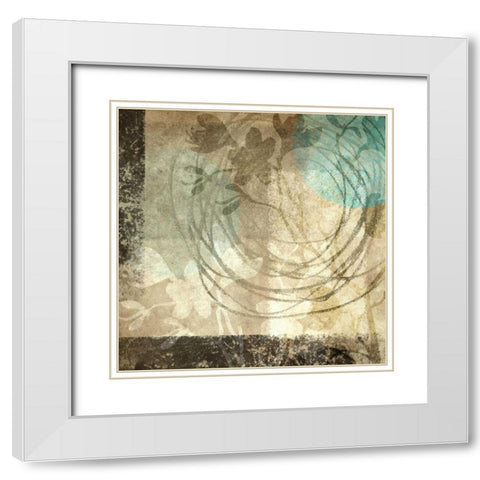 Natures Elixir I White Modern Wood Framed Art Print with Double Matting by Emery, Kristin