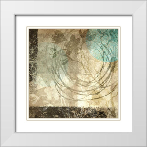 Natures Elixir I White Modern Wood Framed Art Print with Double Matting by Emery, Kristin