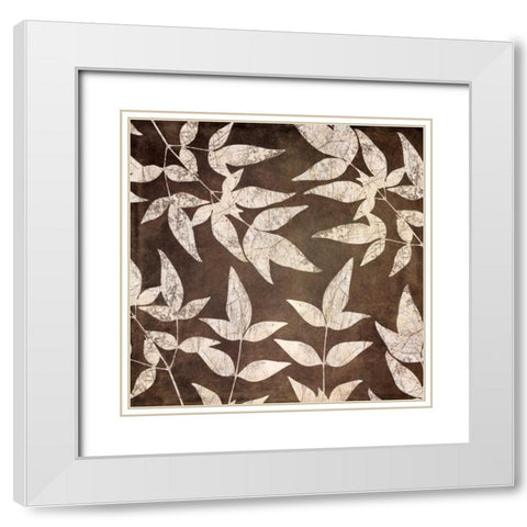 Brownies I White Modern Wood Framed Art Print with Double Matting by Emery, Kristin