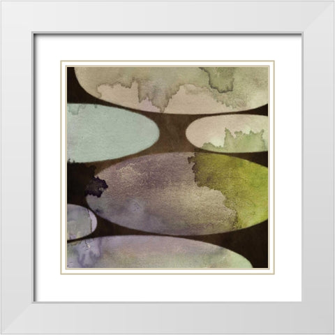 In The Spotlight I White Modern Wood Framed Art Print with Double Matting by Emery, Kristin