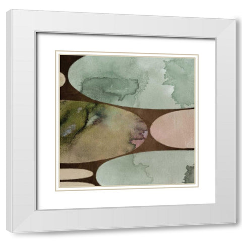 In The Spotlight II White Modern Wood Framed Art Print with Double Matting by Emery, Kristin