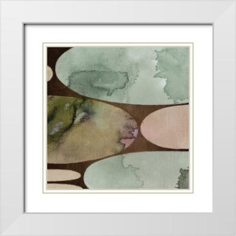 In The Spotlight II White Modern Wood Framed Art Print with Double Matting by Emery, Kristin