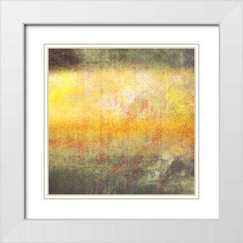Sunset 2 White Modern Wood Framed Art Print with Double Matting by Emery, Kristin