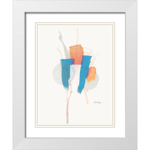 Delicious Spring 1 White Modern Wood Framed Art Print with Double Matting by Rupe, Kim
