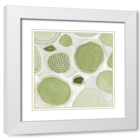 Nature Evolved 1 White Modern Wood Framed Art Print with Double Matting by Rupe, Kim