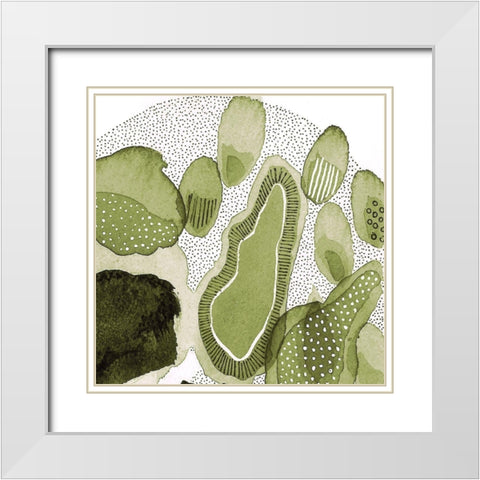 Nature Evolved 2 White Modern Wood Framed Art Print with Double Matting by Rupe, Kim
