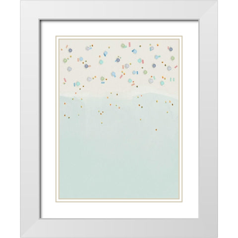 View From Above White Modern Wood Framed Art Print with Double Matting by Straatsma, Leah