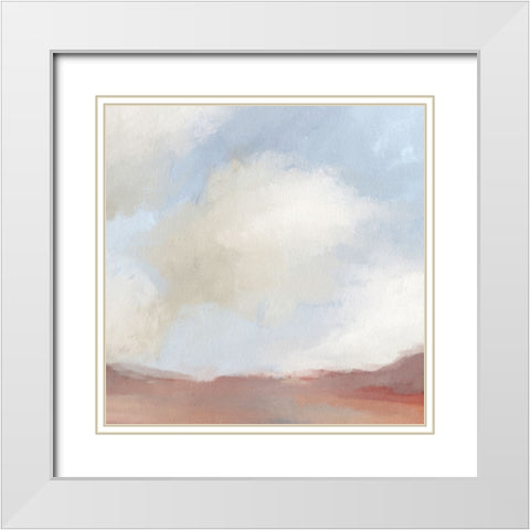 Skies Above The Canyon White Modern Wood Framed Art Print with Double Matting by Straatsma, Leah