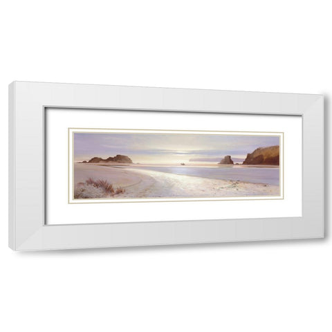 Homecoming 2 White Modern Wood Framed Art Print with Double Matting by Lee, Spencer