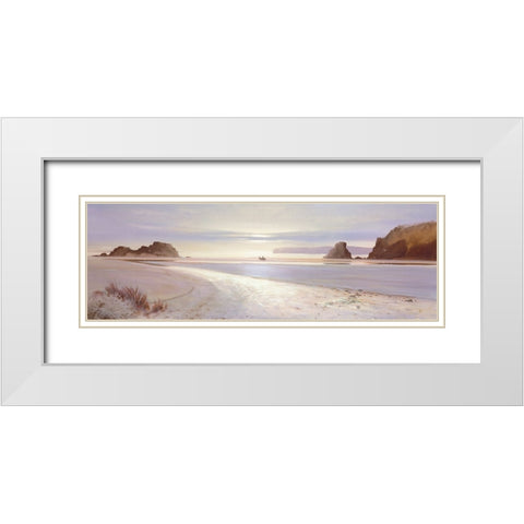 Homecoming 2 White Modern Wood Framed Art Print with Double Matting by Lee, Spencer