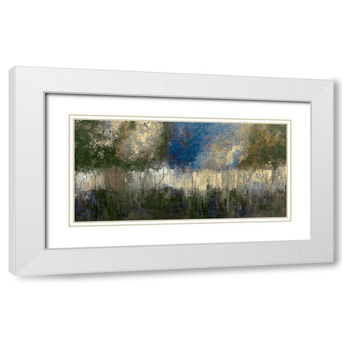 Natures Fantasy White Modern Wood Framed Art Print with Double Matting by Unknown