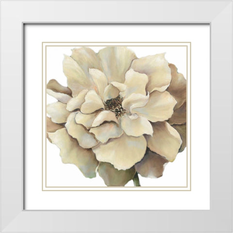 Sunshine Precious Withaar White Modern Wood Framed Art Print with Double Matting by May