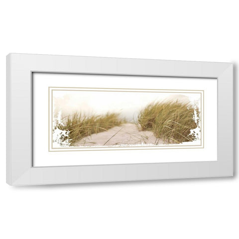 Coastal Photography 2 White Modern Wood Framed Art Print with Double Matting by Hogan, Melody