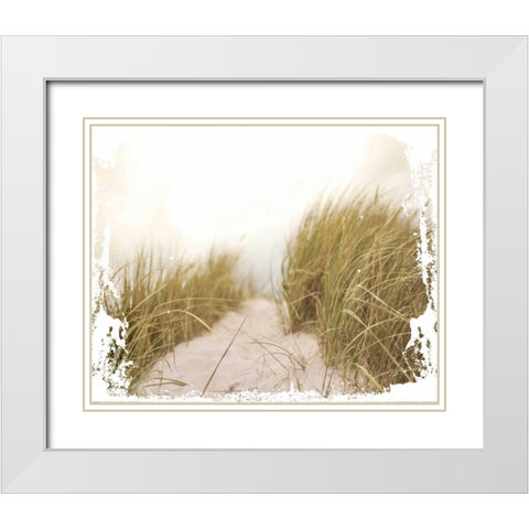 Coastal Photography 2 White Modern Wood Framed Art Print with Double Matting by Hogan, Melody